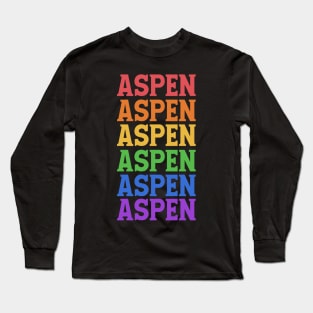 ASPEN COLORFUL CITY Long Sleeve T-Shirt